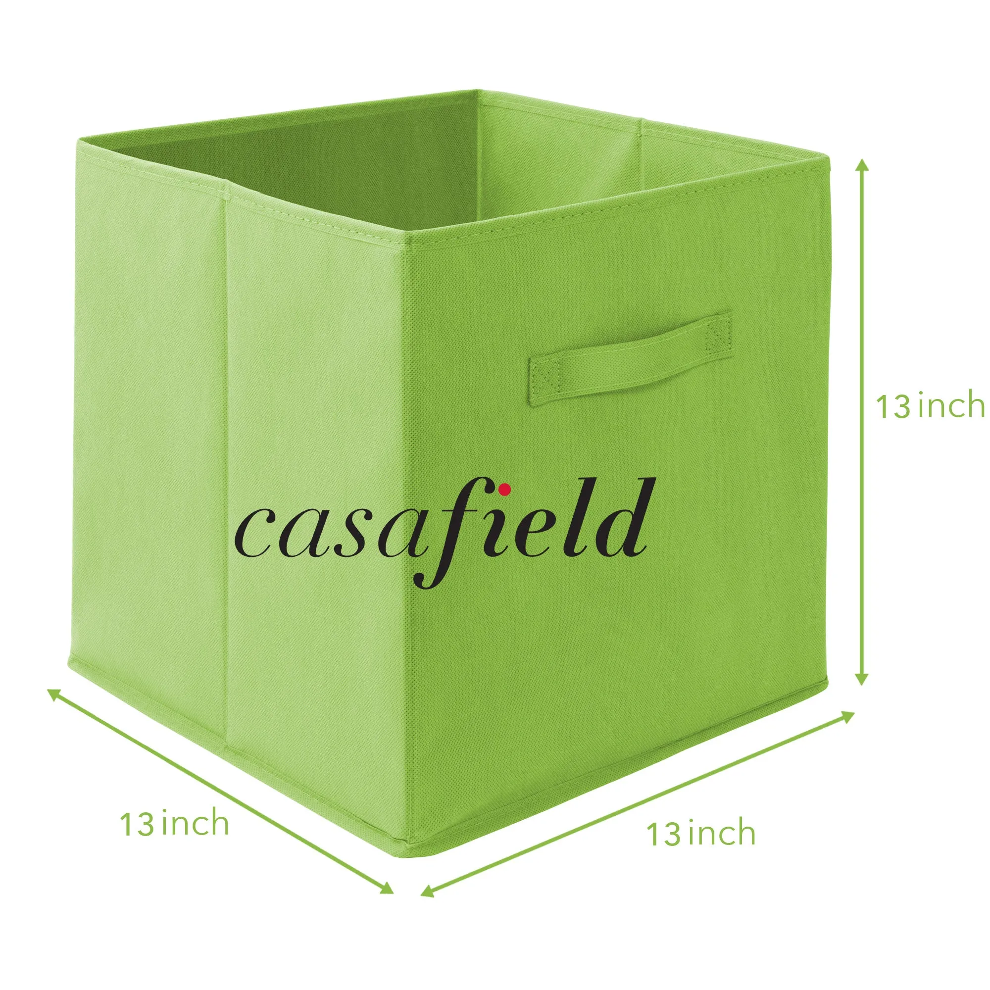 12 Pack Collapsible Fabric Cubes, Storage Bins