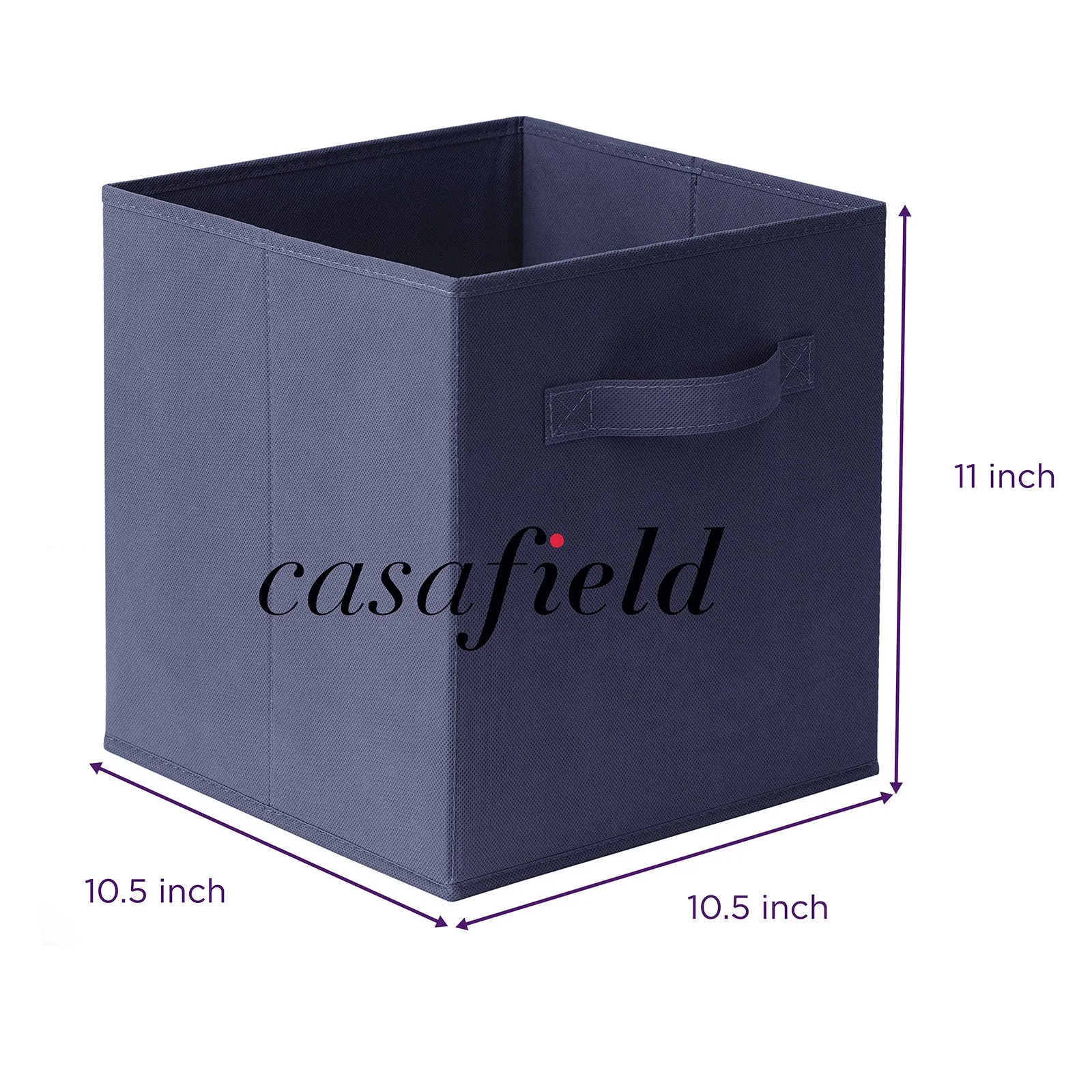 12 Pack Collapsible Fabric Cubes, Storage Bins