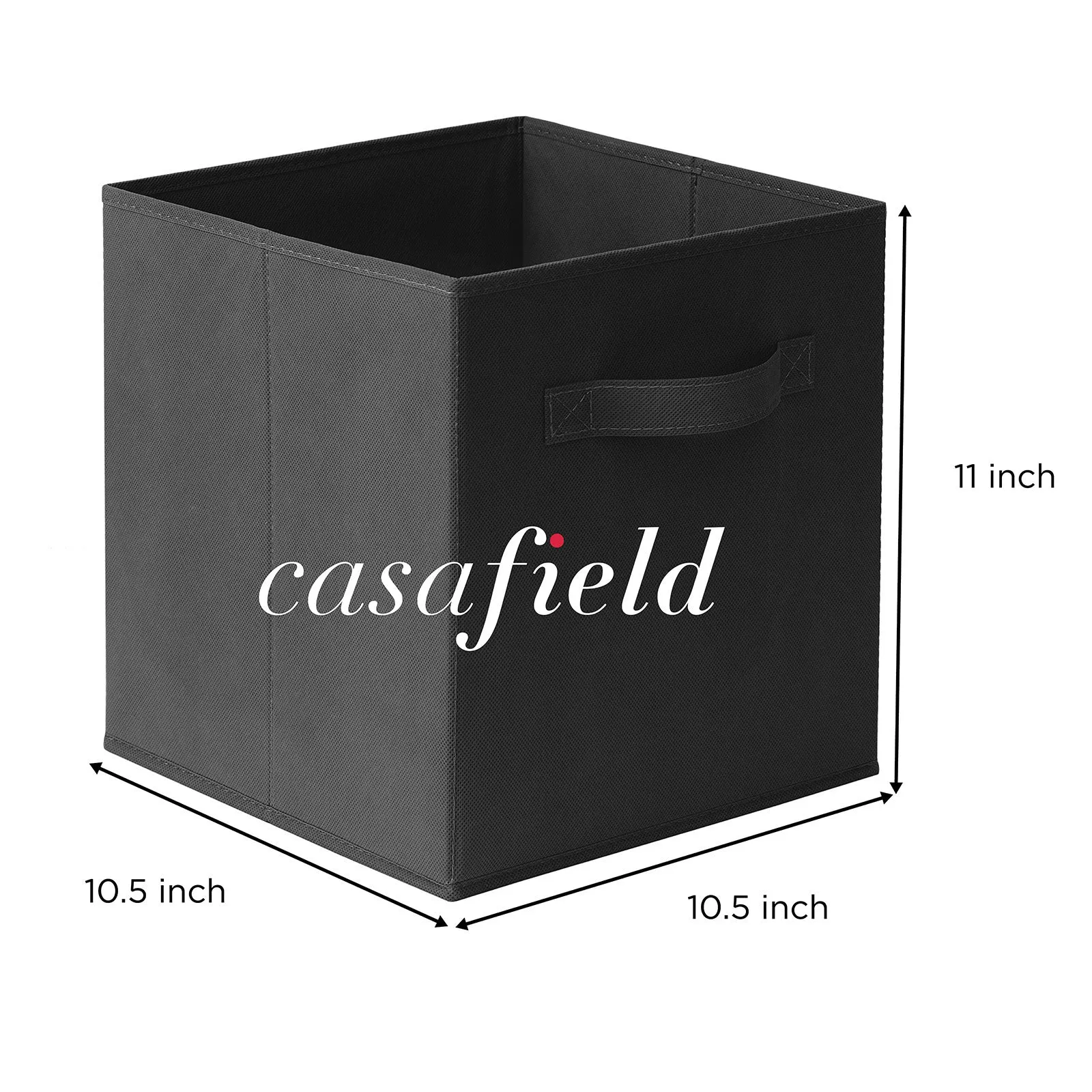 12 Pack Collapsible Fabric Cubes, Storage Bins