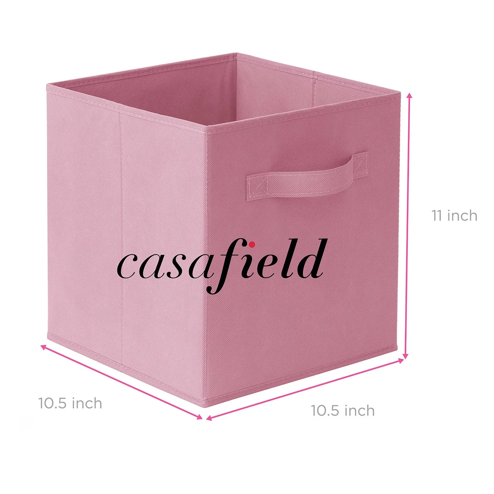 12 Pack Collapsible Fabric Cubes, Storage Bins