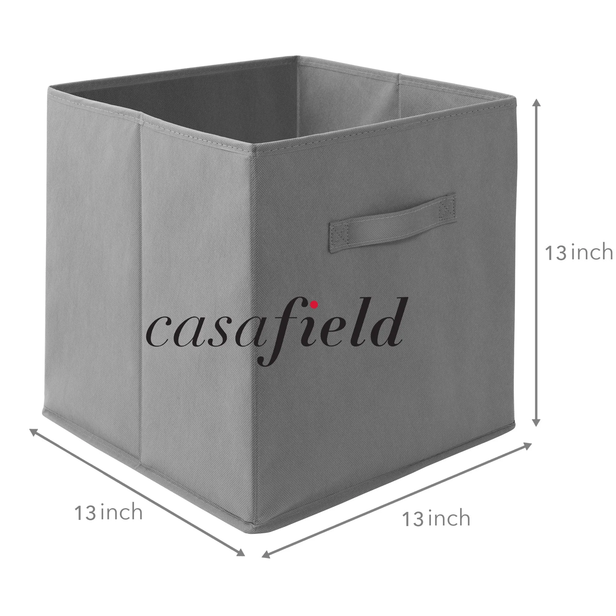 12 Pack Collapsible Fabric Cubes, Storage Bins