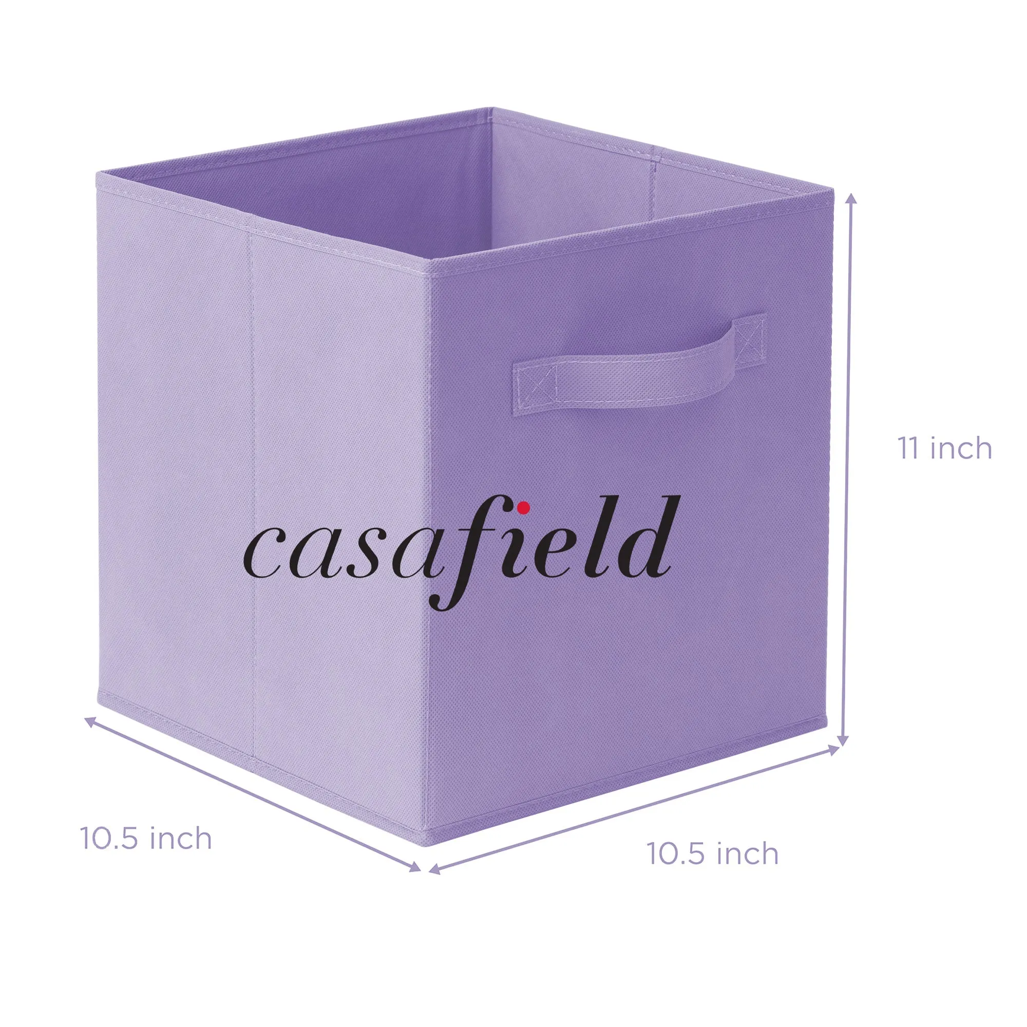 12 Pack Collapsible Fabric Cubes, Storage Bins