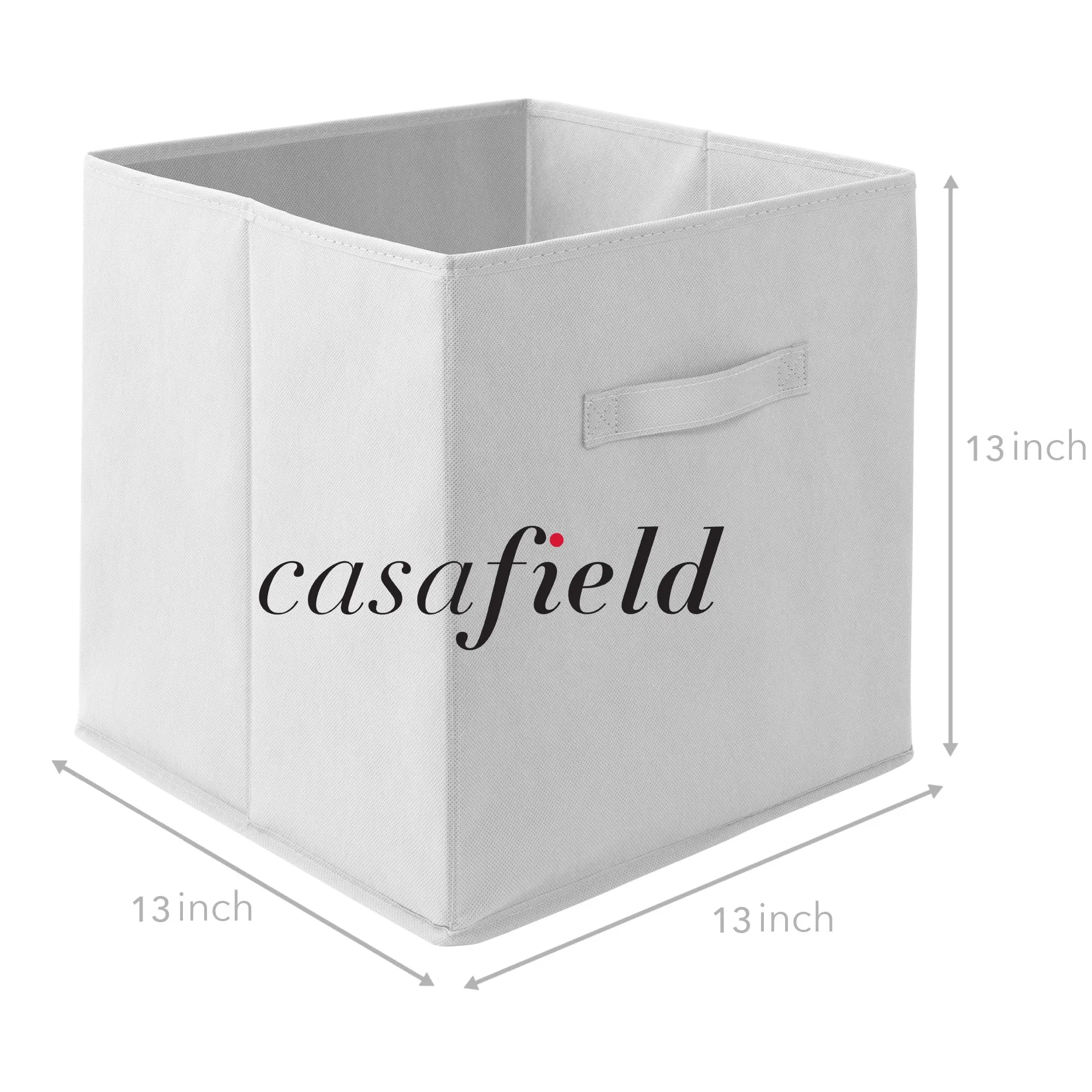 12 Pack Collapsible Fabric Cubes, Storage Bins