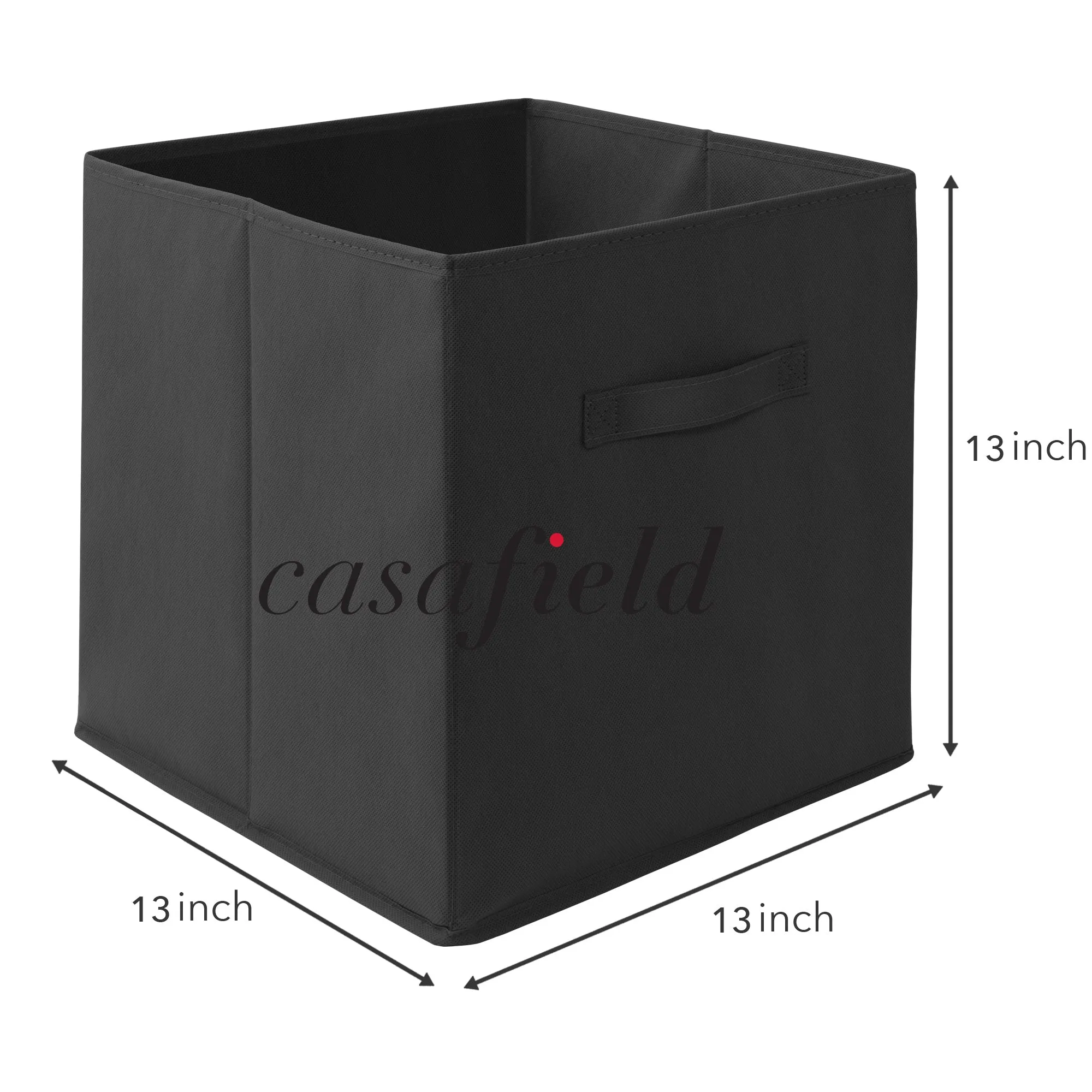 12 Pack Collapsible Fabric Cubes, Storage Bins