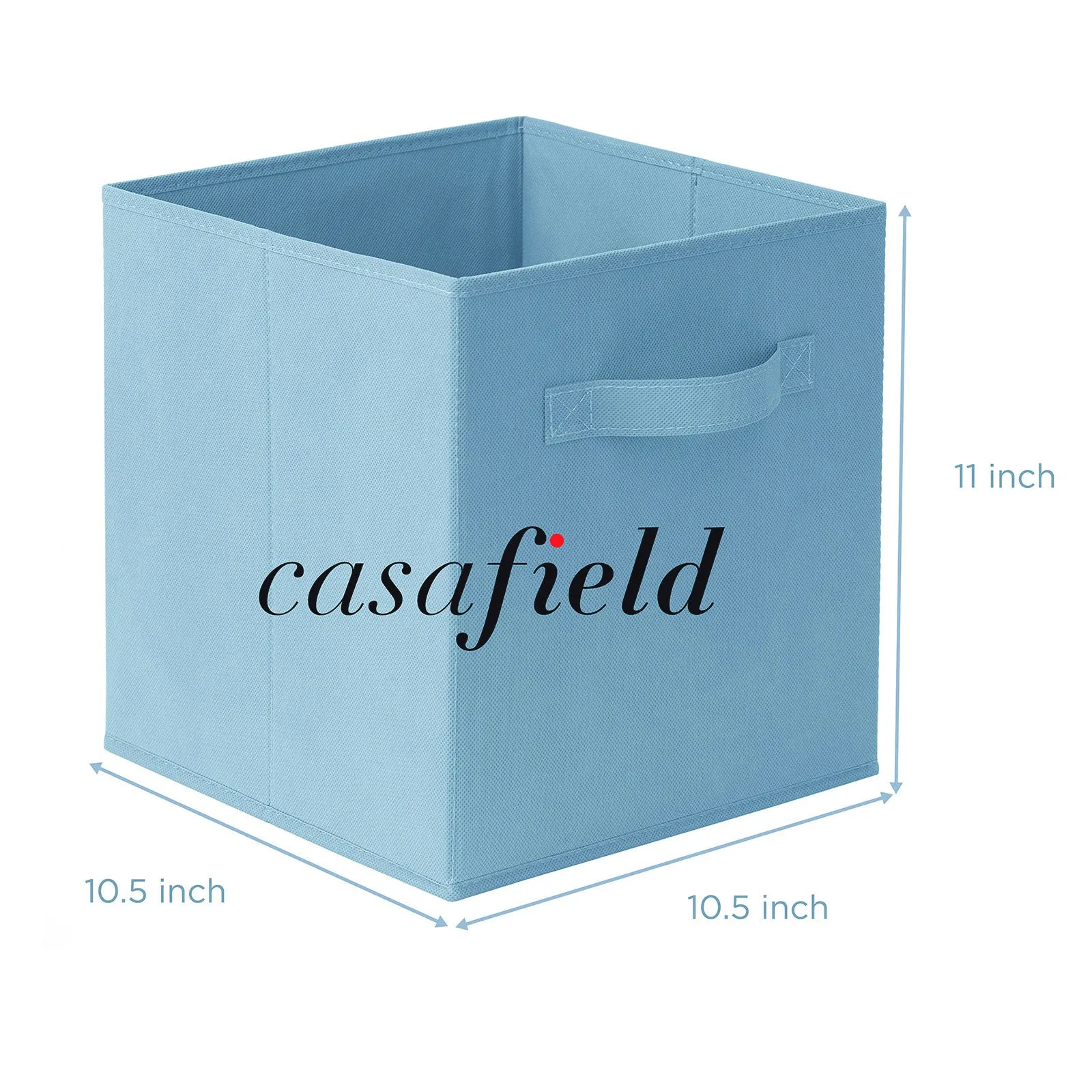 12 Pack Collapsible Fabric Cubes, Storage Bins