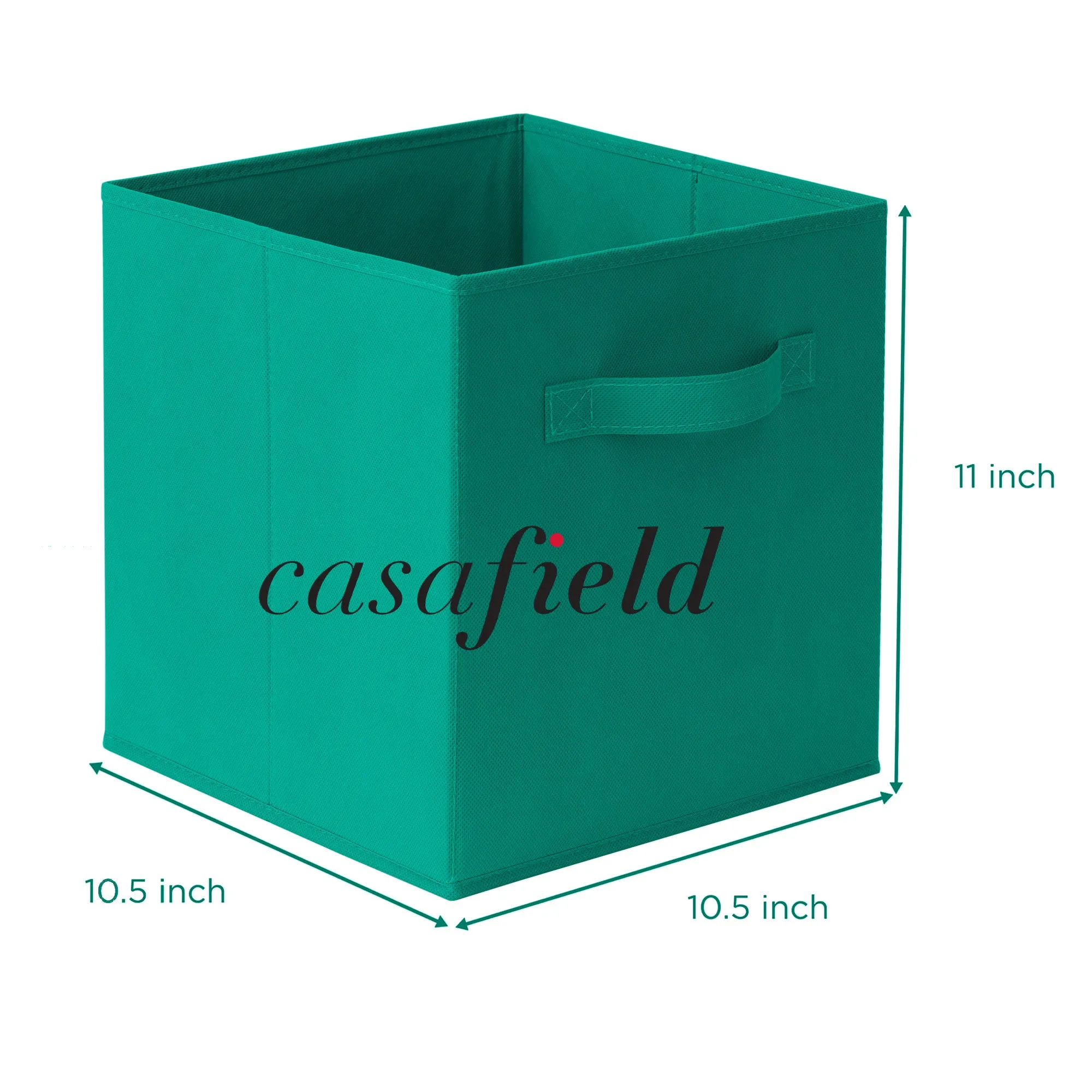 12 Pack Collapsible Fabric Cubes, Storage Bins