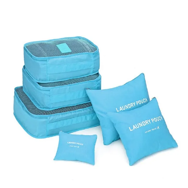 2018 Hot Sale Hot Sale Korean Style 6 Pcs / Set Travel Home Luggage Storage Bag Clothes Storage