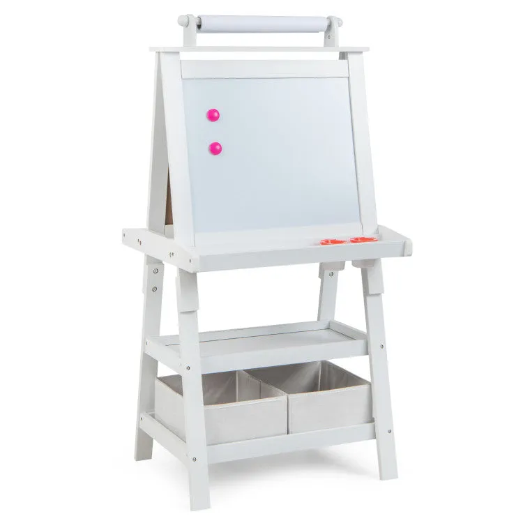 3-in-1 Double-Sided Storage Art Easel