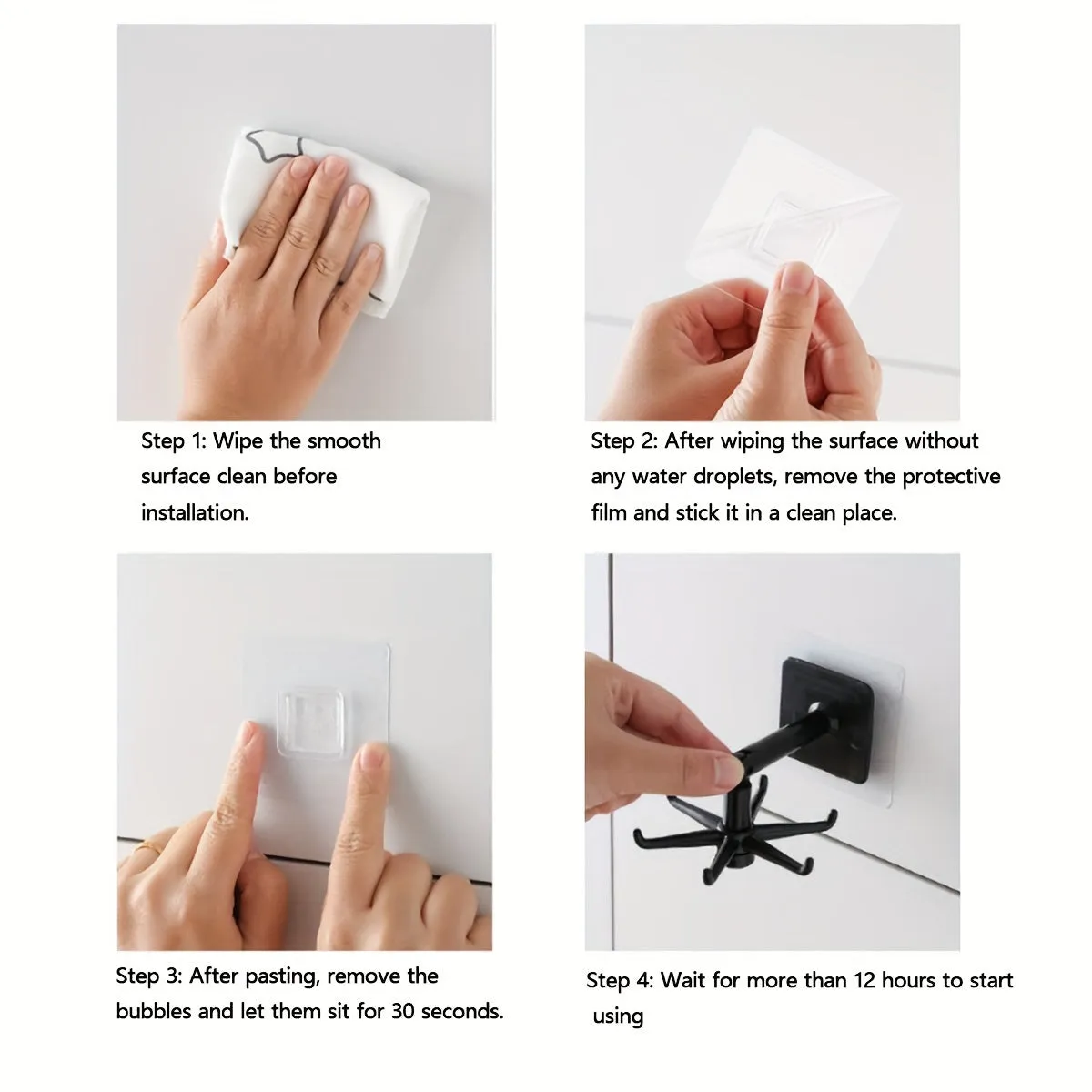 360 Rotatable Wall Hook for Jewelry and Accessories Storage