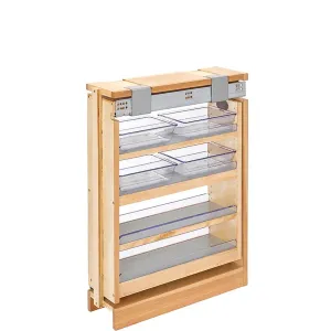 6" Vanity Depth Filler Shelf Pullout 26"H