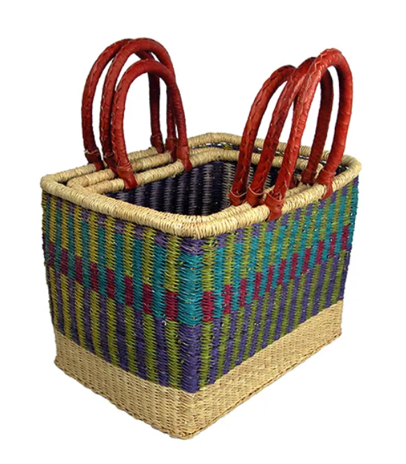 African Market Baskets- Rectangle