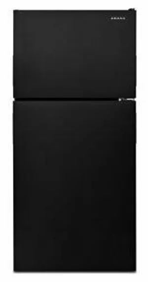 Amana ART308FFDB 30-Inch Wide Top-Freezer Refrigerator With Garden Fresh Crisper Bins - 18 Cu. Ft. - Black