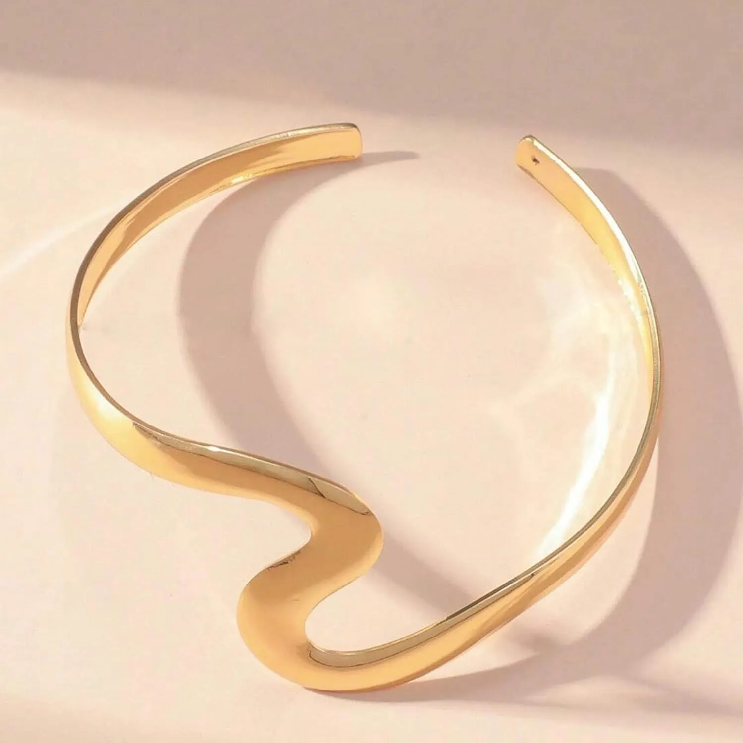 Arm Cuff for Women Upper Arm Cuffs Jewelry Gold Cuff Bangles Bracelet Summer Beach Essentials 2025