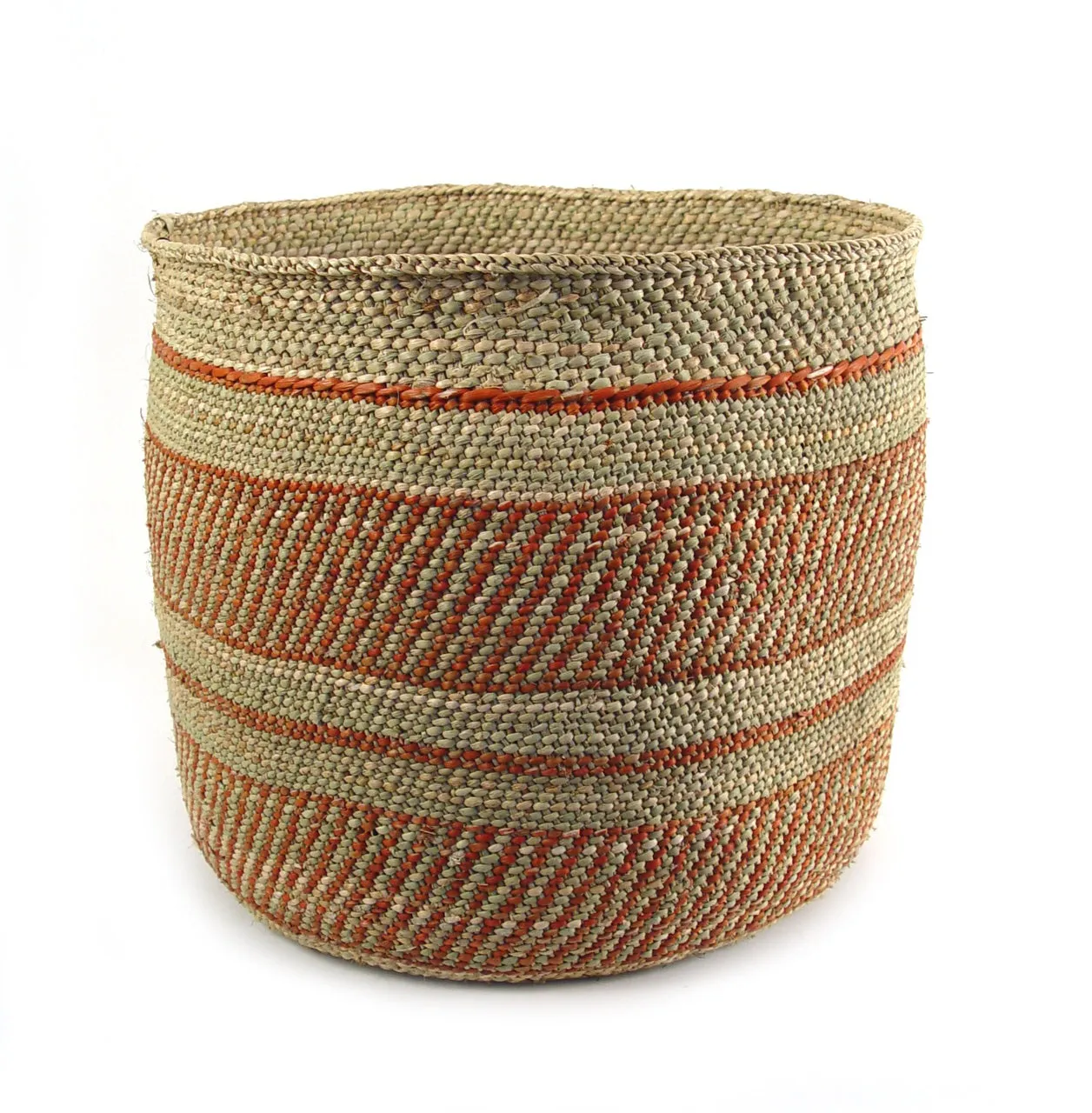 Auburn Striped Iringa Baskets
