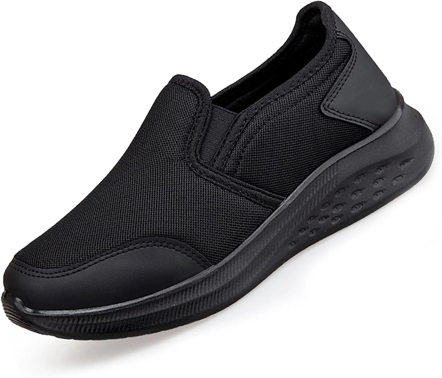 AUNTHUI Women's Slip-On Breathable Mesh Loafers & Slip-Ons,Outdoor Exercise Orthopedic Arch Support Platform Sneakers