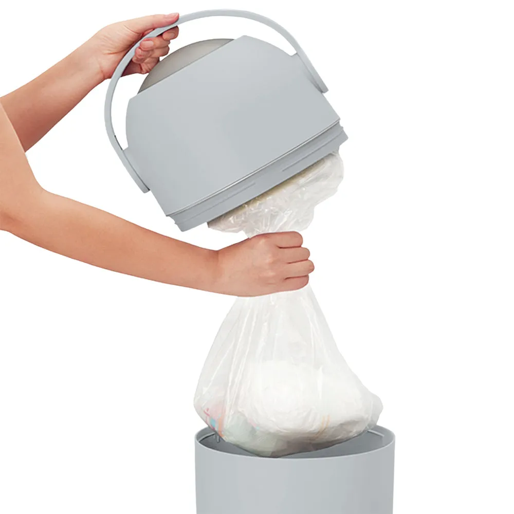 Babyrest Aster Nappy Bin Grey