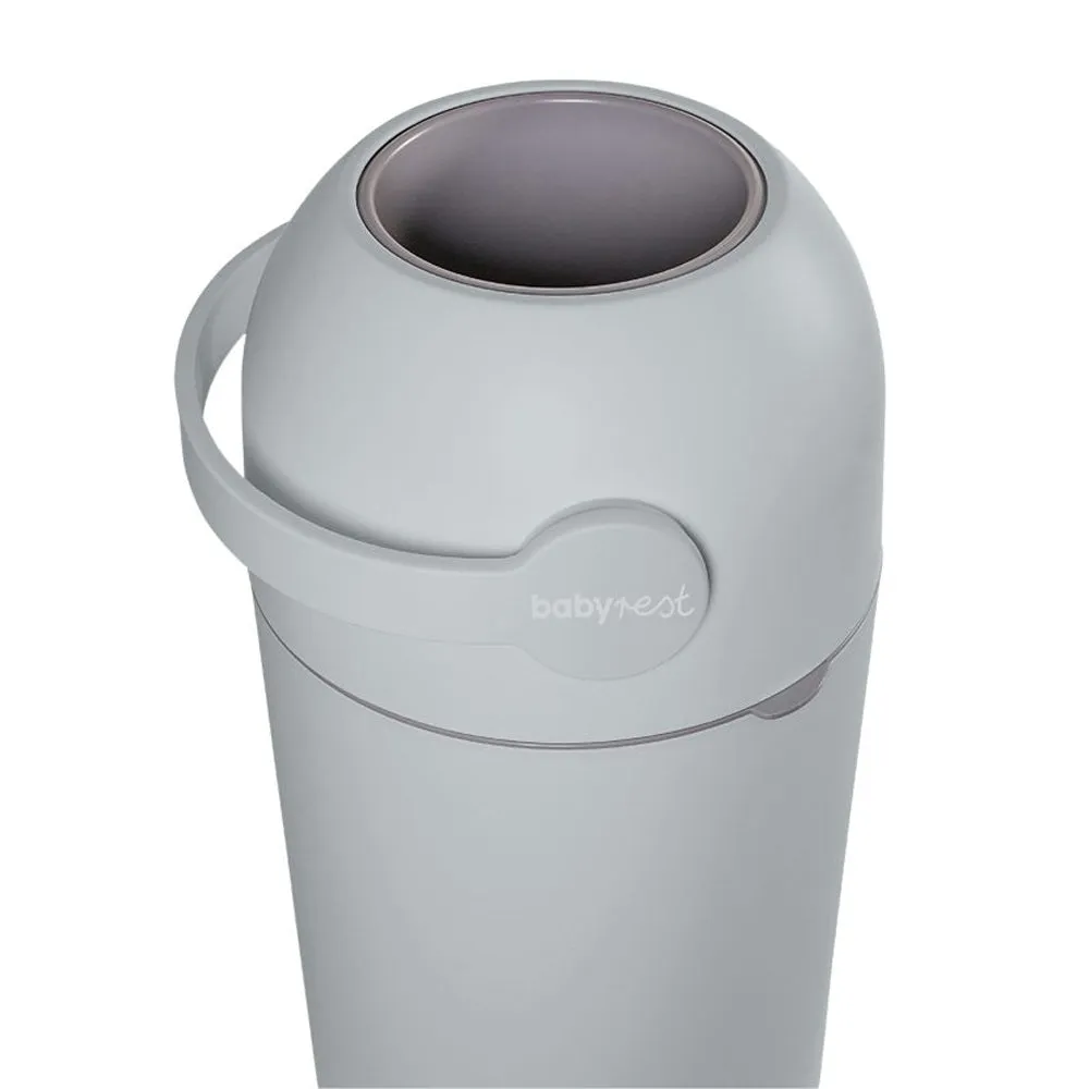 Babyrest Aster Nappy Bin Grey