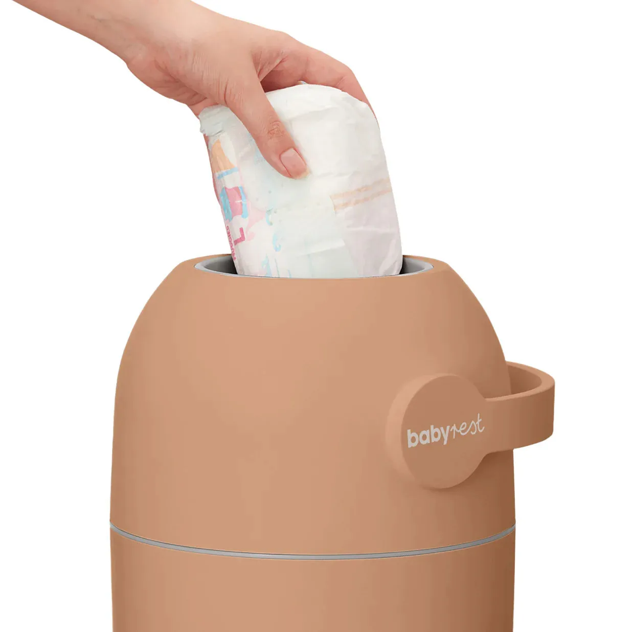 Babyrest Aster Nappy Bin -Terracotta