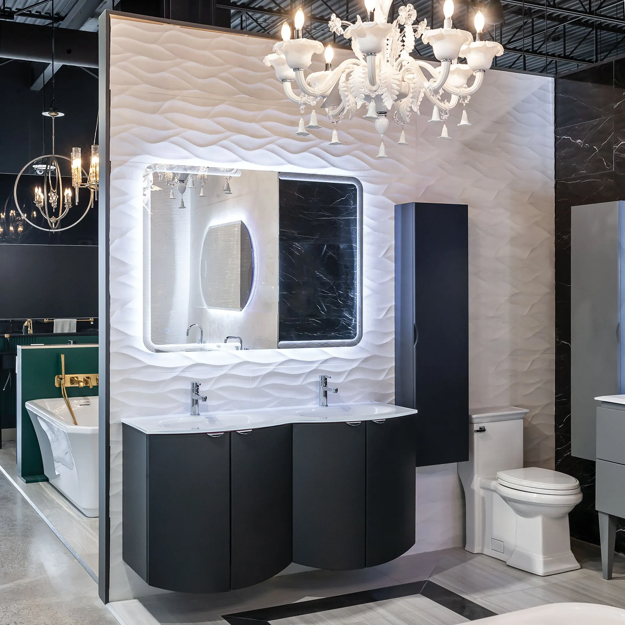 Baden Haus Bath Vanity Onda Double Sink