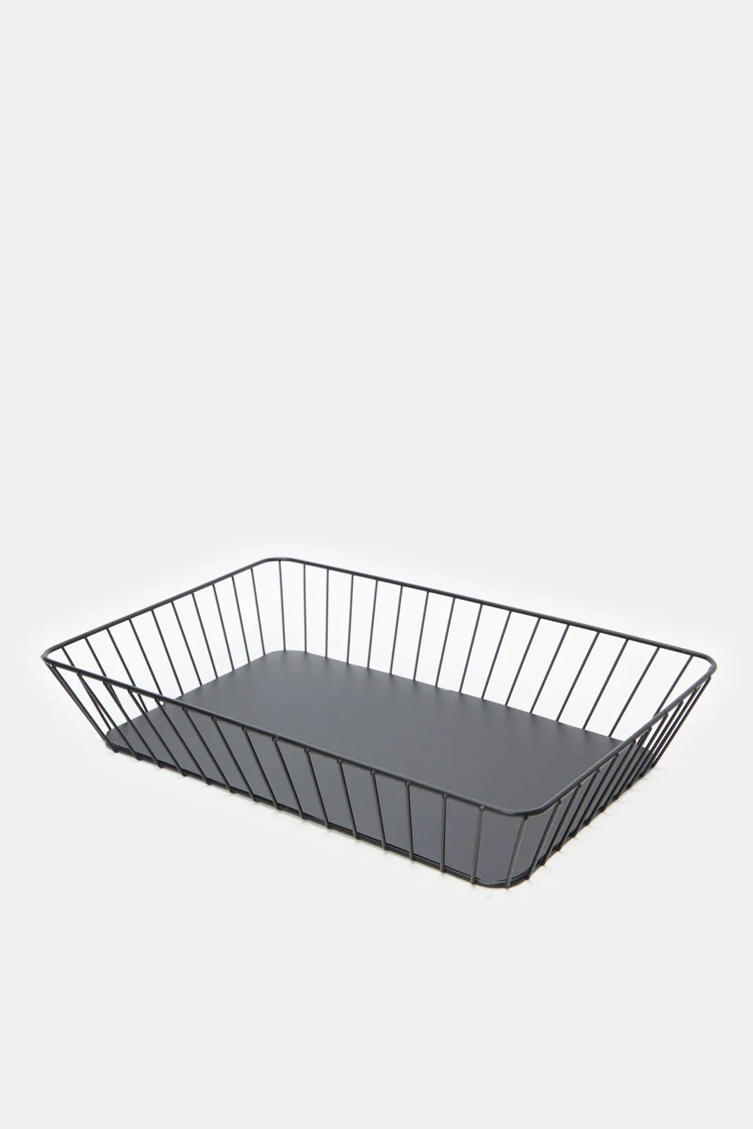 Black Rectangle Storage Basekt (Large)