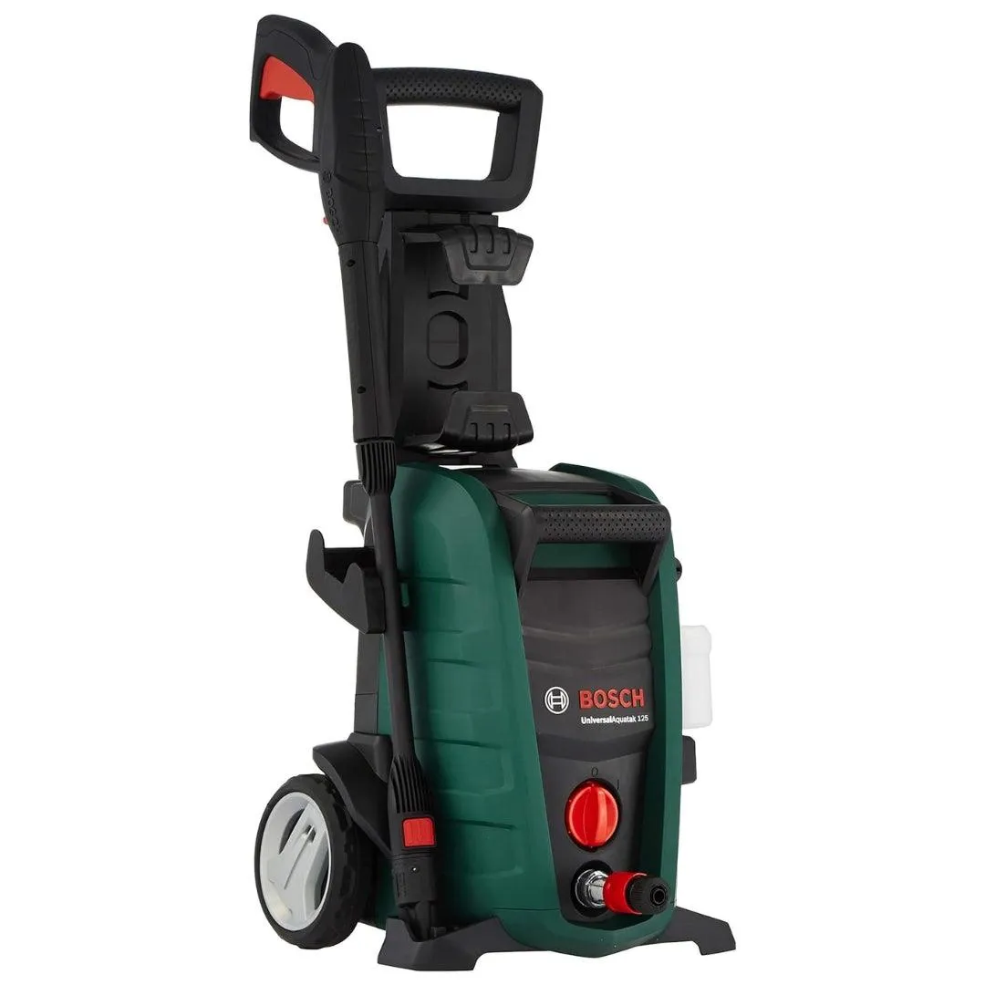 Bosch High Pressure Washer Universal Aquatak 125 Bar | 1500W Powerful Motor | 6 L/H Water Flow | Compact & Portable | Premium Accessories