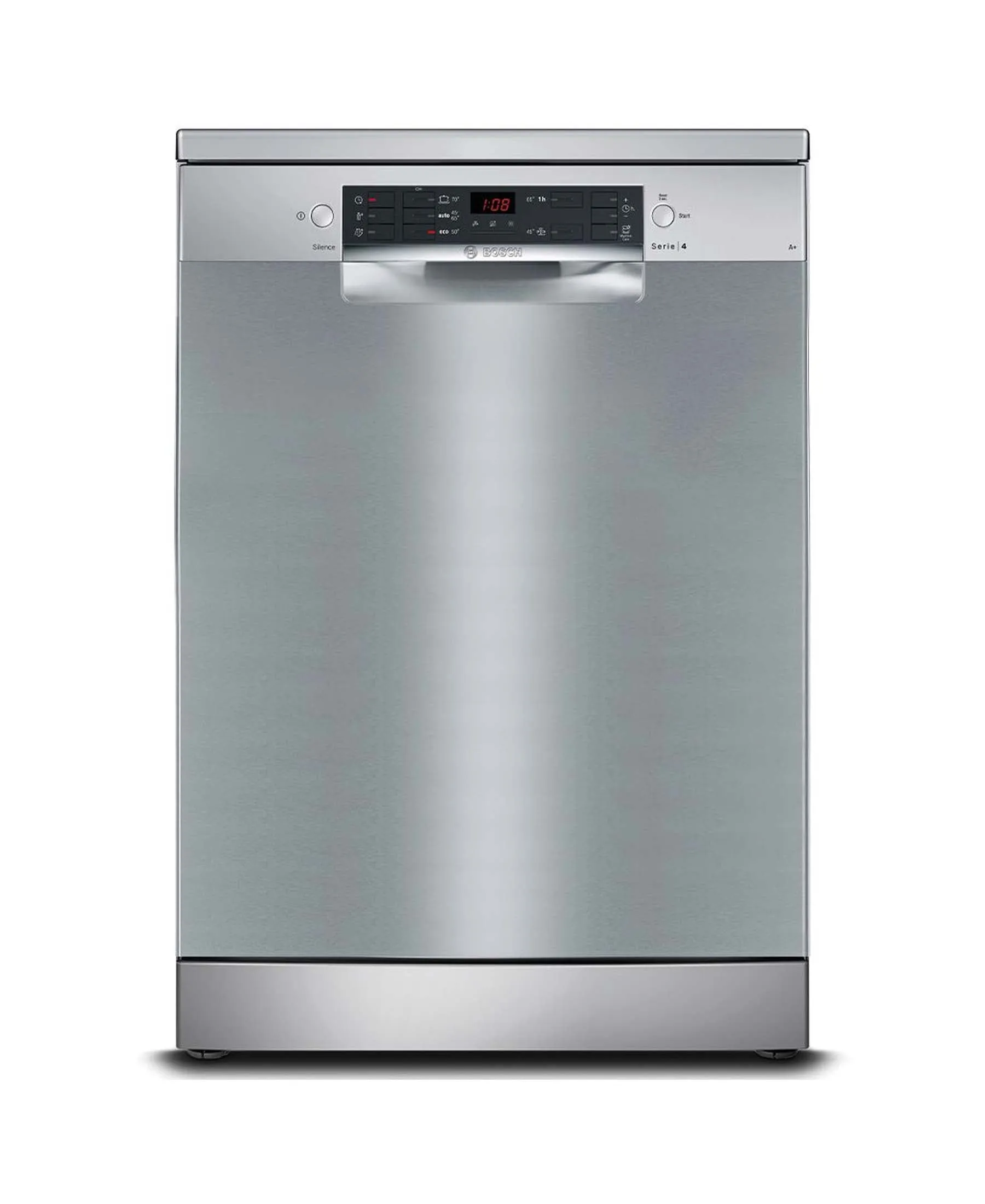 Bosch Series 4 Freestanding Dishwasher 60 cm Silver-inox - SMS45NI00Z