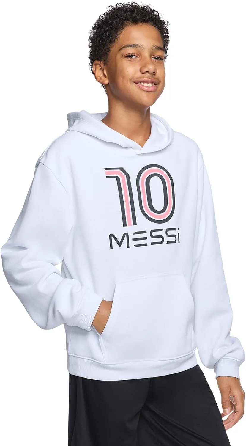 Boys' Long Sleeve, Standard Fit Hoodie Sweatshirt, Comfortable Fleece