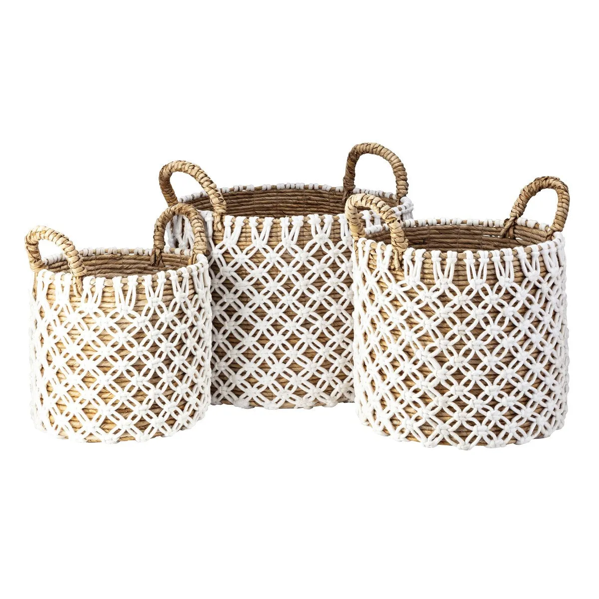 Bradley Banana Leaf Baskets- Set of 3