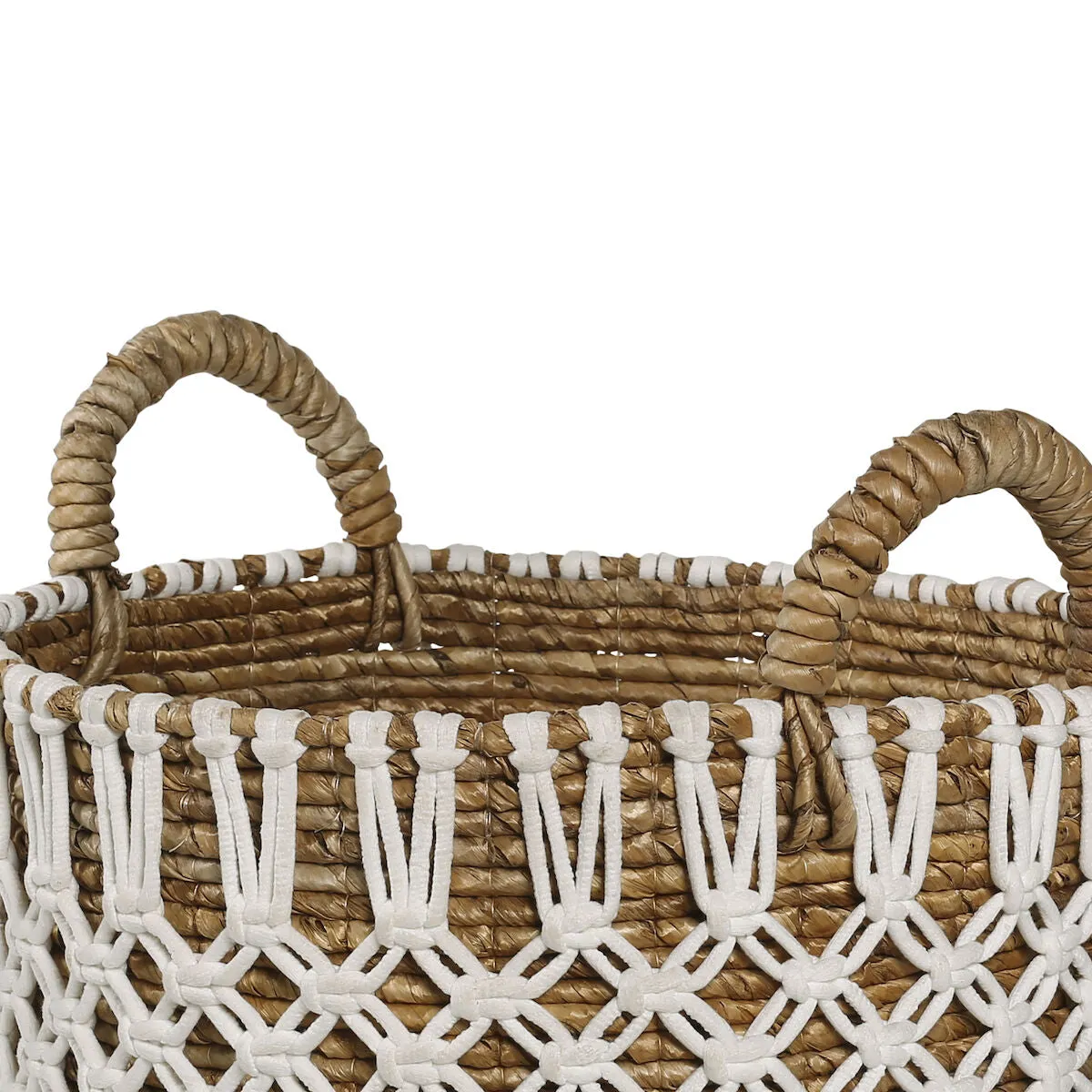 Bradley Banana Leaf Baskets- Set of 3