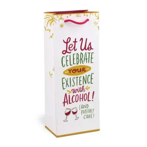 Celebrate With Alcohol Wine Bag
