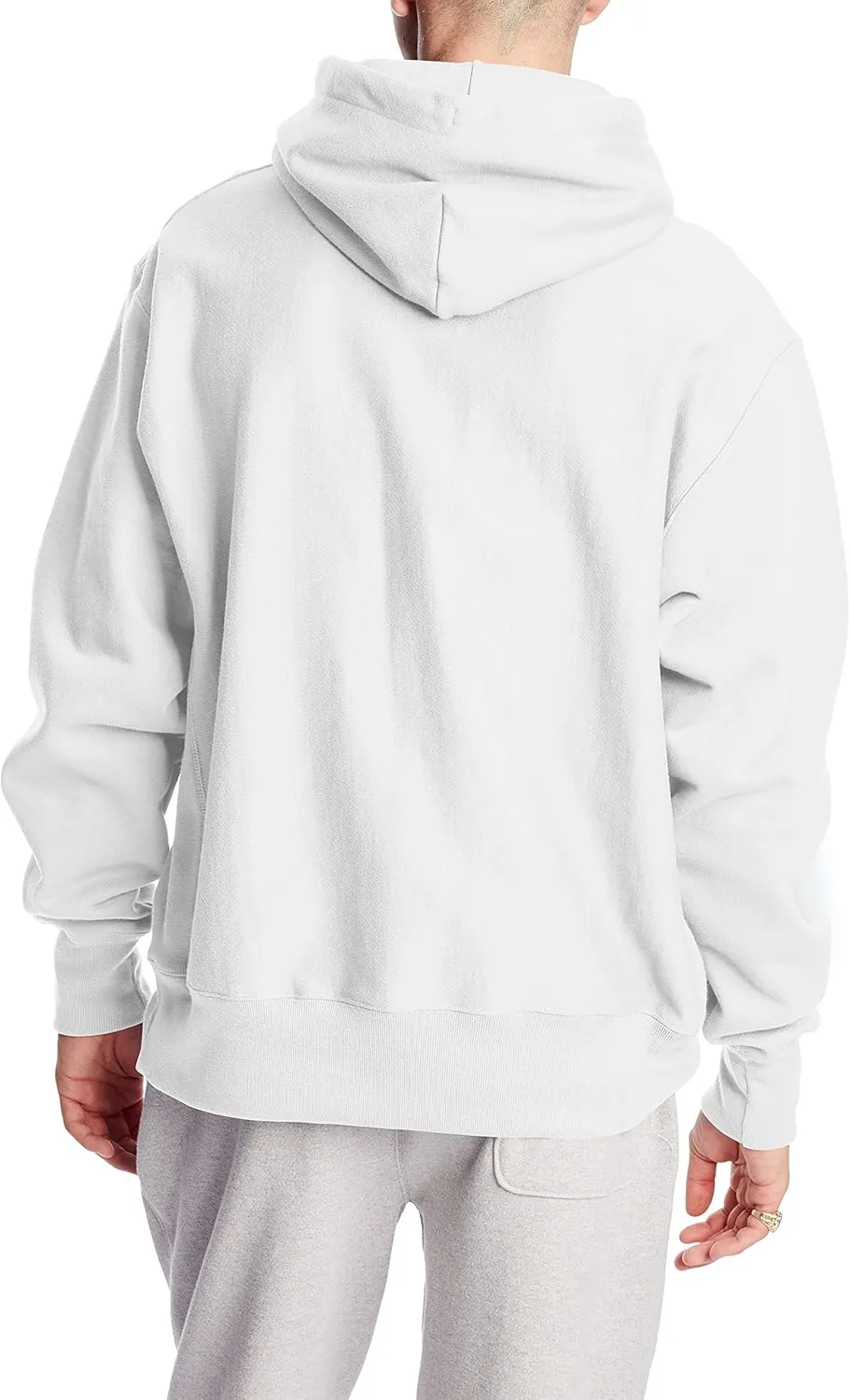 Champion Men's Hoodie, Reverse Weave, Fleece Comfortable Pullover Sweatshirt For Men