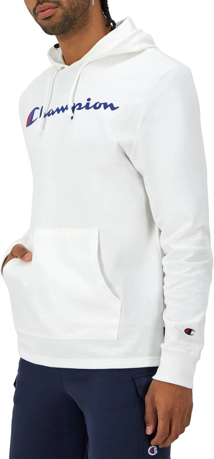 Champion Men's Midweight T-shirt Hoodie, Soft and Comfortable