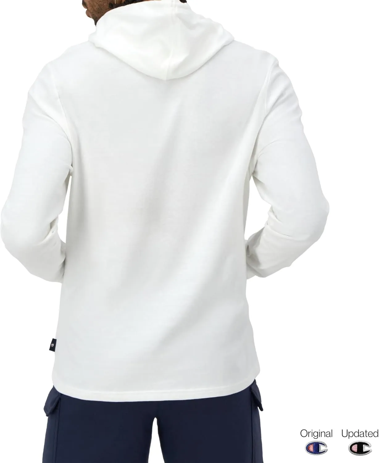 Champion Men's Midweight T-shirt Hoodie, Soft and Comfortable