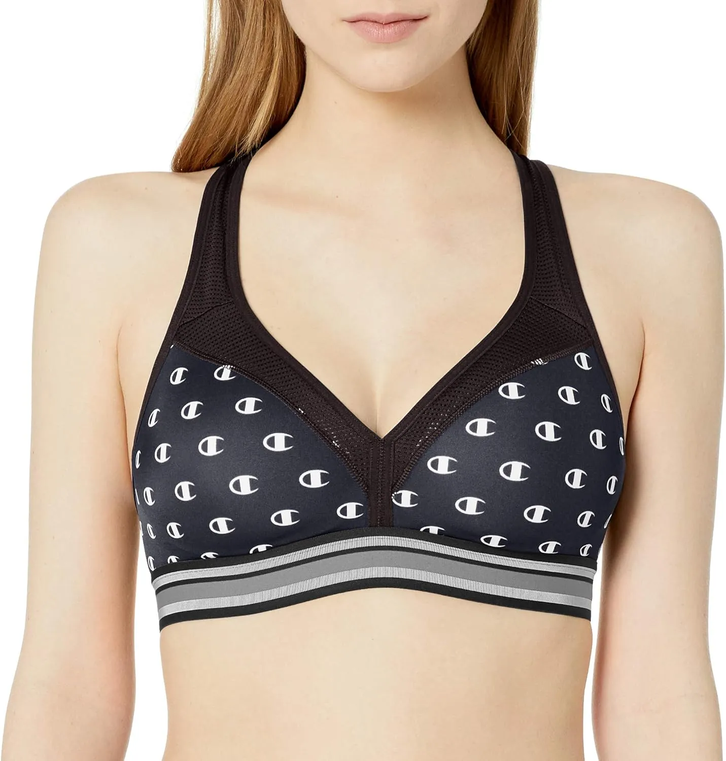 Champion Women's Curvy Sports Bra Textured