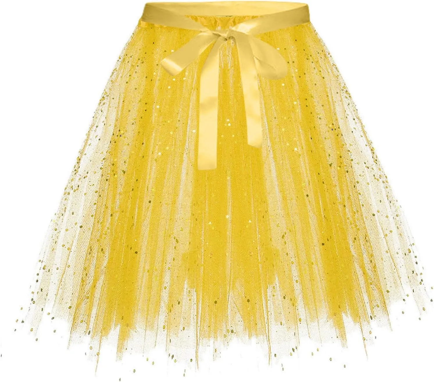 Colorful Skirt Women Fashion Solid Color Lace Up Bow Puffy Skirt Handmade Skirt Performance Skirt Pleated Midi