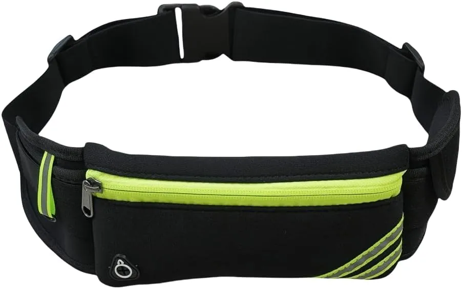 Comfortable Cukwily Waist Bag With Reflective Strip Water-proof Waist Bag