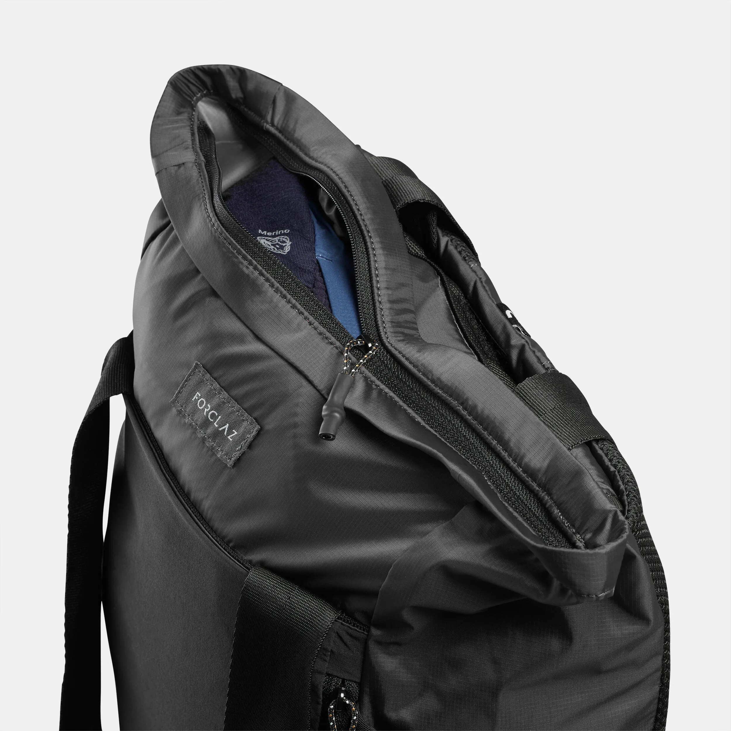 Black Forclaz Travel 15L Compact Tote Bag
