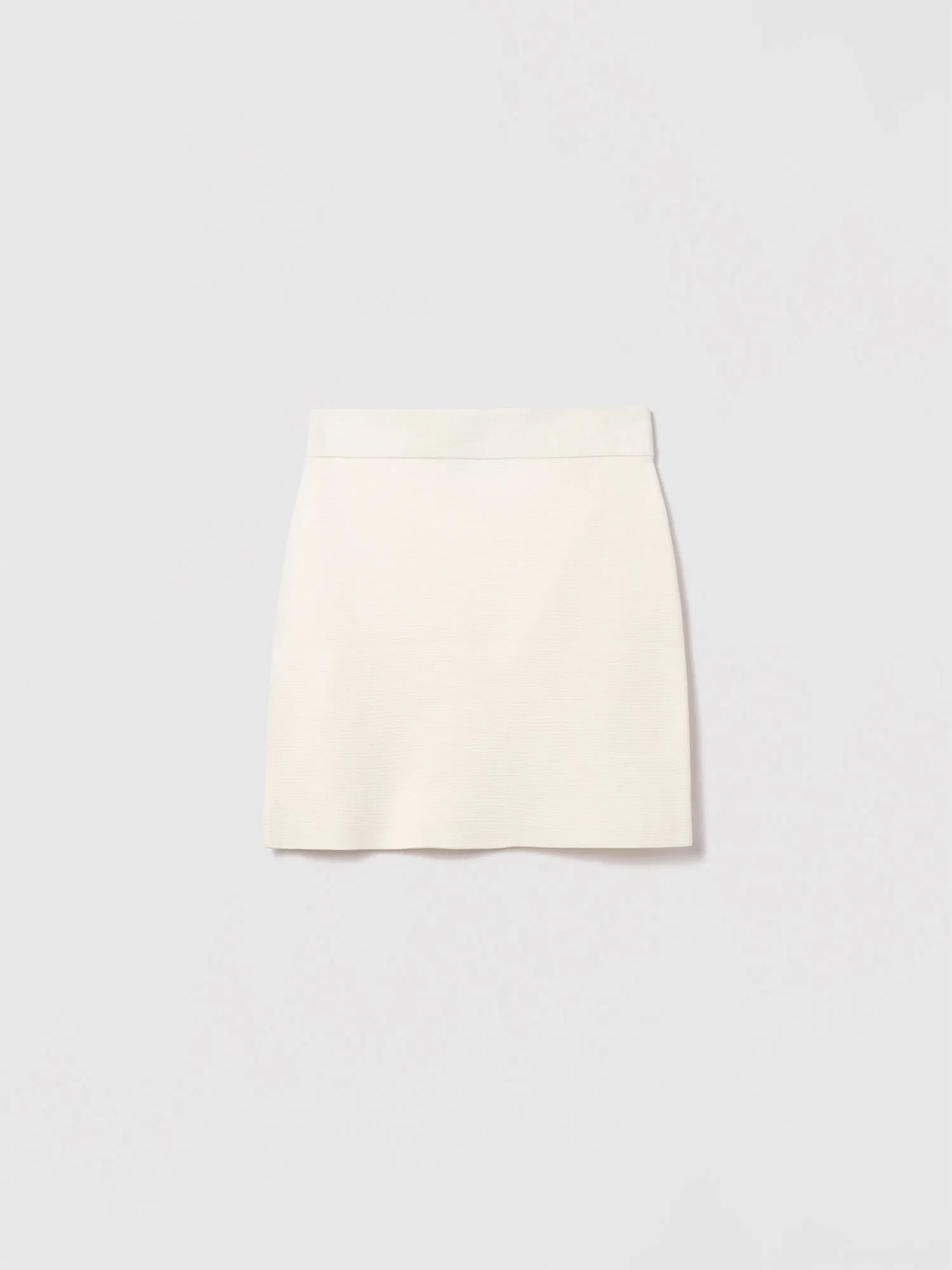 Cotton knit skirt