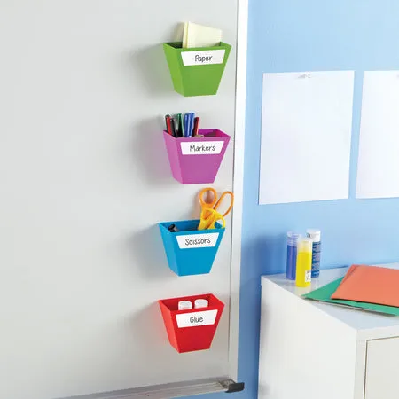Create-a-Space™ Magnetic  Storage Boxes 4pc