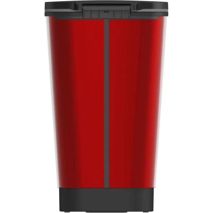 Curver Chic 35L Pedal Bin  - Red