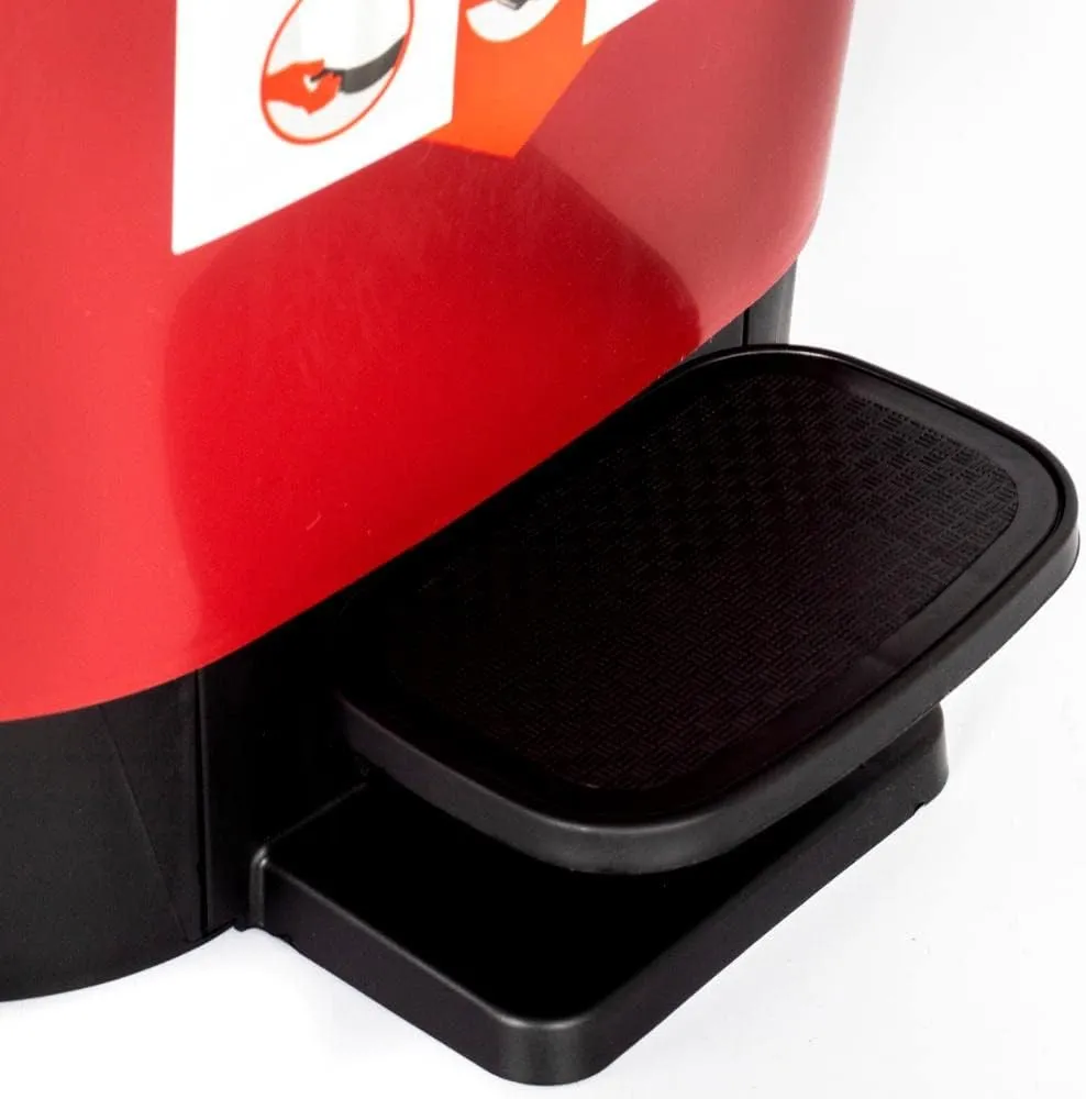 Curver Chic 35L Pedal Bin  - Red
