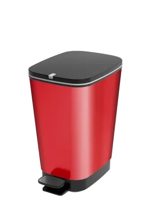 Curver Chic 35L Pedal Bin  - Red