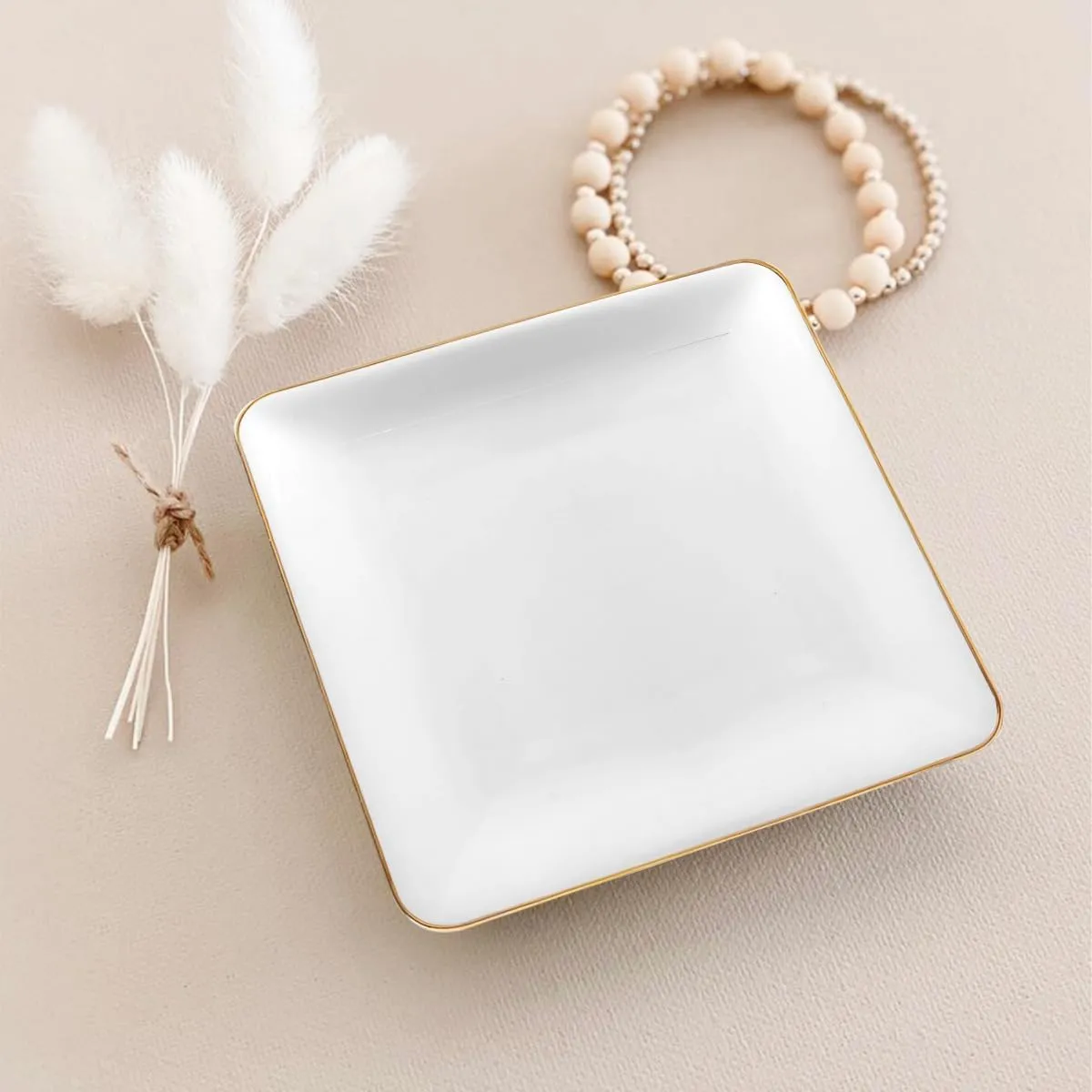 Customized Jewelry Trays Wedding Gifts for Maid, Design Your Own Unique Gifts for Bridesmaid, Delicate Gifts Custom for Bachelorette Party, Light Luxury Women Gift Jewelry Dishes Customization