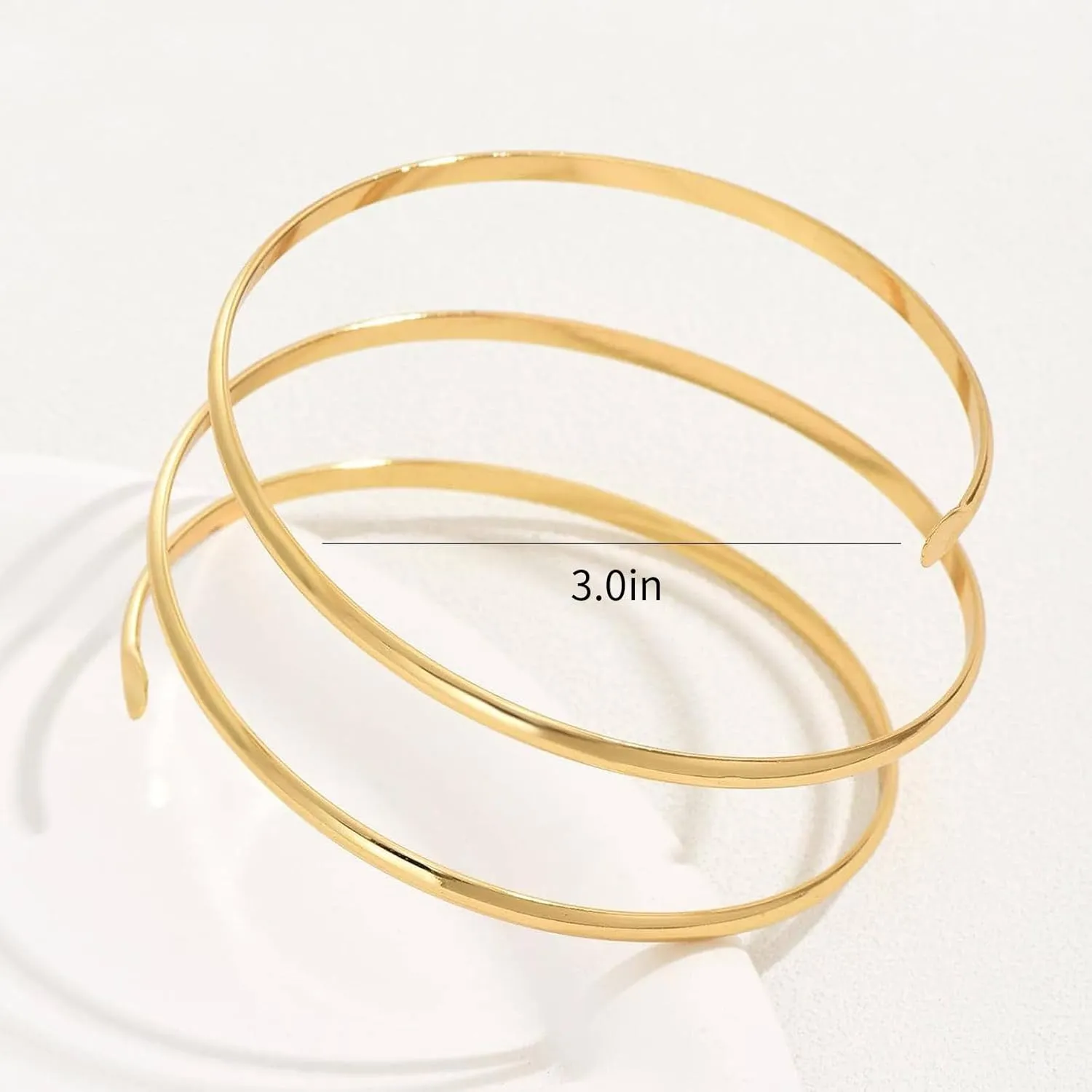 Dcfywl731 Arm Cuff for Women Upper Arm Cuff Jewelry Gold Cuff Bangles Bracelet Summer Beach Essentials 2025