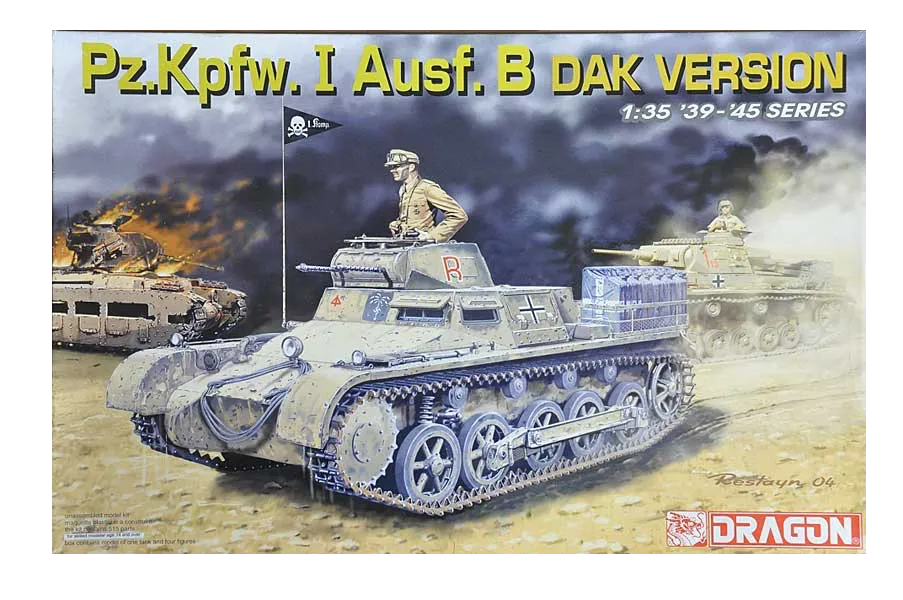 Dragon 1/35 Pz.Kpfw.I Ausf.B, DAK Version | 6207