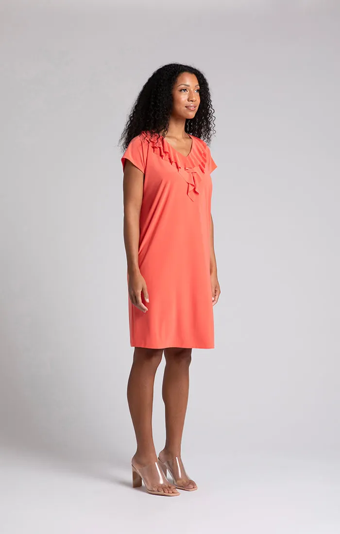 Flutter Dress Drop Shoulder