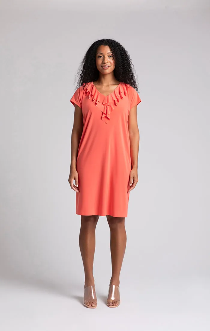 Flutter Dress Drop Shoulder