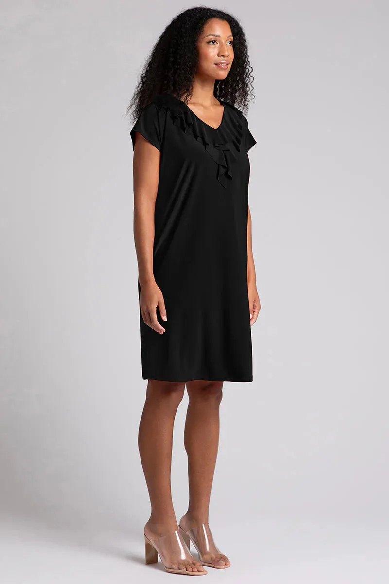 Flutter Dress Drop Shoulder