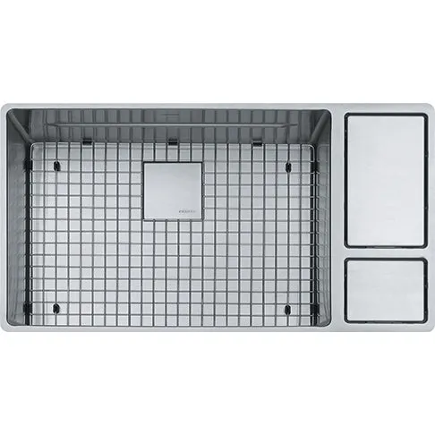 Franke - 33.62" x 18.86" Chef Center CUX110-24 Stainless Steel Kitchen Sink