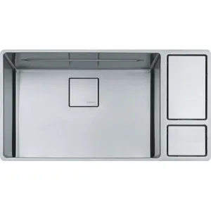 Franke - 33.62" x 18.86" Chef Center CUX110-24 Stainless Steel Kitchen Sink